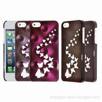Stereoscopic vision painting cases with silkscreen printing for iPhone 5